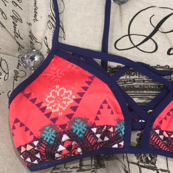 Bikini Lab Junior's Girls Sun Bralette Top - Picture 3 of 6